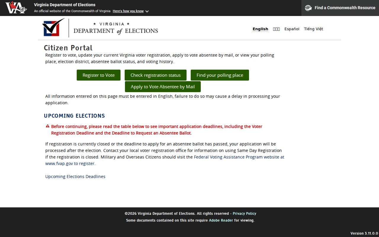 Oakton residents directory Virginia Citizen Portal